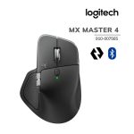 MOUSE LOGITECH MX MASTER 4 (910-007565) WIRELESS USB-C - BT | 8K DPI | GRAPHITE