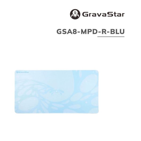 PAD MOUSE GRAVASTAR XL (GSA8-MPD-R-BLU) 800X400MM | ICE BLUE