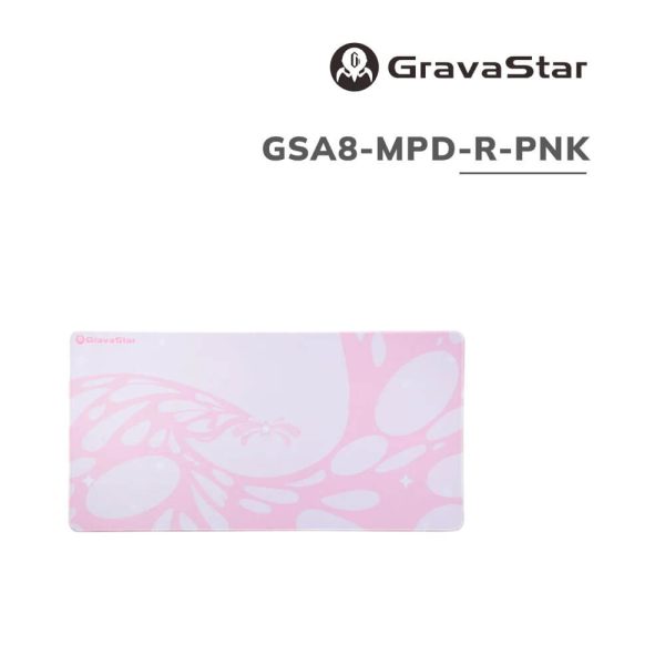 PAD MOUSE GRAVASTAR XL (GSA8-MPD-R-PNK) 800X400MM | SAKURA PINK