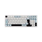 TECLADO GAMER AULA F99 (F99) SWITCH GRAY WOOD V3 | BLUE/WHITE/DARK PURPLE | LED-RGB