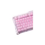 TECLADO GAMER GRAVASTAR MERCURY K1 (GSK1-P-PNK) WIRED - BT - WIRELESS | LED-RGB | SAKURA PINK