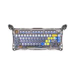 TECLADO GAMER GRAVASTAR MERCURY K1 PRO (GSK1PRO-S-CGRY) WIRELESS| LED-RGB| INTERSTELLAR SILVER