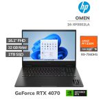 LAPTOP GAMER HP OMEN 16-XF0002LA RYZEN 9-7940HS 32GB DDR5 1TB SSD RTX 4070 8GB 16.1 FHD WINDOWS 11