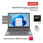 LAPTOP LENOVO IDEAPAD SLIM 3 15ARP10 RYZEN 7 170 16GB DDR5 512GB 15.3 WUXGA TOUCHSCREEN WINDOWS 11 (83K700TUUS)