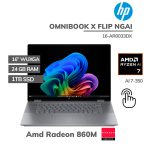 LAPTOP HP OMNIBOOK X FLIP NGAI 16-AR0033DX RYZEN AI 7-350 24GB 1TB SSD 16 WUXGA TOUCHSCREEN WINDOWS 11 (B5UJ5UAR-ABA)