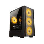 CASE GAMER HALION C14M ( C14M BK ) 550W | PANEL VIDRIO | 4 LED-ARGB - Imagen 2