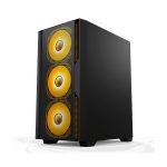CASE GAMER HALION C14M ( C14M BK ) 550W | PANEL VIDRIO | 4 LED-ARGB - Imagen 3