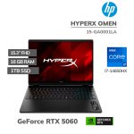 LAPTOP GAMER HP HYPERX OMEN 15-GA0001LA I7-14650HX 16GB DDR5 1TB SSD RTX 5060 8GB 15.3 FHD WINDOWS 11 (D62W3LA-ABM)