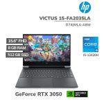 LAPTOP GAMER HP VICTUS 15-FA2035LA I5-13420H 8GB 512GB SSD RTX 3050 6GB 15.6 FHD FREEDOS (D74JMLA-ABM)