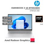 LAPTOP HP OMNIBOOK 3 16-BY0015DX RYZEN 5 40 8GB DDR5 256GB 16" WUXGA TOUCHSCREEN WINDOWS 11 (D7NF2UA-ABA)