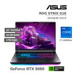 LAPTOP GAMER ASUS ROG STRIX G16 G615JHR-DS74 I7-14650HX 16GB 1TB SSD GEFORCE RTX 5050 8GB 16 WUXGA 165HZ WINDOWS 11