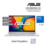 LAPTOP ASUS VIVOBOOK 15 X1504VA-BQ4451W CORE 5 120U 8GB DDR5 512GB SSD 15.6 FHD WINDOWS 11