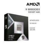 PROCESADOR AMD RYZEN 9 9950X3D2 4.30 / 5.60 GHZ - 192 MB (100-100001978WOF) AM5