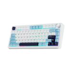 TECLADO GAMER AULA F75 (F75) SWITCH PINK | BLUE/WHITE/DARK PURPLE | LED-RAINBOW