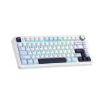 TECLADO GAMER AULA F75 (F75) SWITCH PINK | BLUE/WHITE/DARK PURPLE | LED-RAINBOW