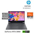 LAPTOP GAMER HP VICTUS 15-FB3032LA RYZEN 5-7535HS 8GB 512GB SSD GEFORCE RTX 3050 6GB 15.6 FHD 144HZ WINDOWS 11