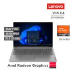 LAPTOP LENOVO V15 G4 RYZEN 5 7430U 16GB 512GB SSD 15.6 FHD FREEDOS (82YY0060LM)