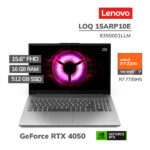 LAPTOP GAMER LENOVO LOQ 15ARP10E RYZEN 7 7735HS 16GB 512GB SSD RTX 4050 6GB 15.6 FHD FREEDOS (83S0001LLM)