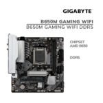 MAINBOARD GIGABYTE B650M GAMING WIFI ( B650M GAMING WIFI ) AM5 DDR5