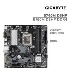 MAINBOARD GIGABYTE B760M D3HP ( B760M D3HP DDR4 ) LGA 1700