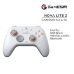 GAMEPAD GAMESIR NOVA LITE 2 ( GAMESIR-N2 LITE ) WIRELESS - MULTIPLATAFORMA | LUMINOUS WHITE