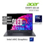 LAPTOP ACER SWIFT GO 16 SFG16-72-5844 ULTRA 5-125H 8GB DDR5 512GB SSD 16 3.2K OLED WINDOWS 11
