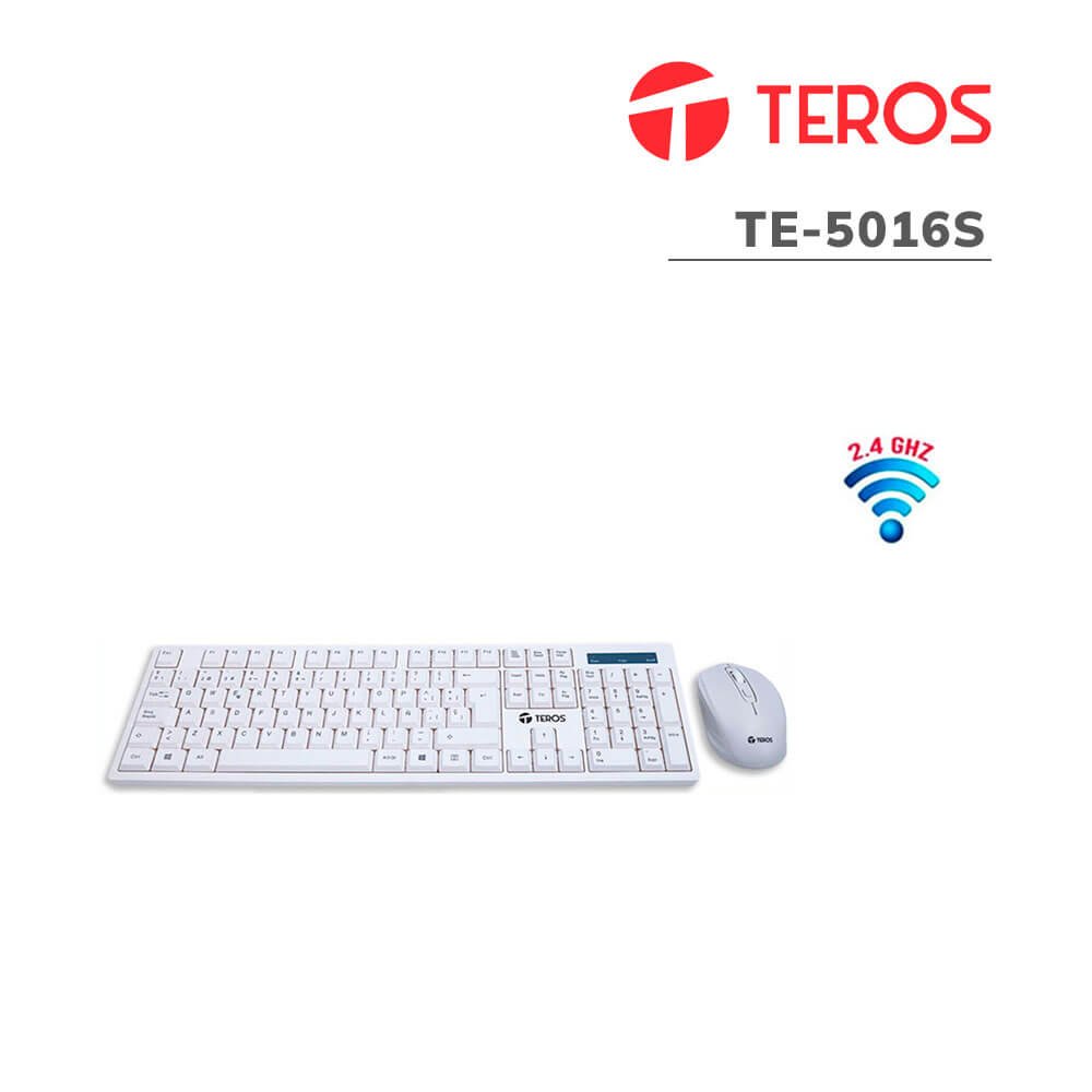 kit-teros-teclado-mouse-te-5016s-wireless-white-pc-speed KIT TEROS TECLADO + MOUSE (TE-5016S) WIRELESS | WHITE