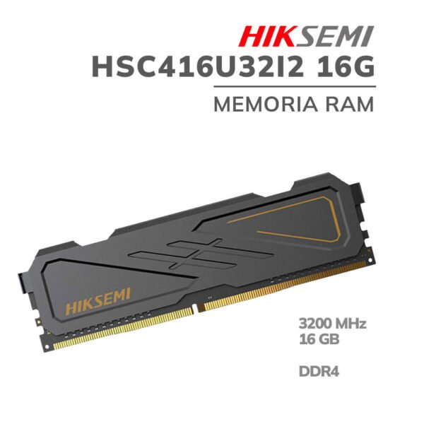 MEMORIA RAM HIKSEMI 16GB/3200MHZ (HSC416U32I2 16G) BLACK