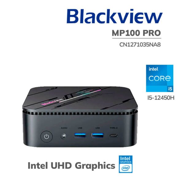 MINI PC NUC BLACKVIEW MP100 PRO I5-12450H 16GB 512GB SSD WINDOWS 11 PRO (CN1271035NA8)