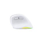 MOUSE INALAMBRICO TEROS (TE-1236S) ERGONOMICO | WIRELES - BT | WHITE