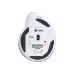 MOUSE INALAMBRICO TEROS (TE-1236S) ERGONOMICO | WIRELES - BT | WHITE