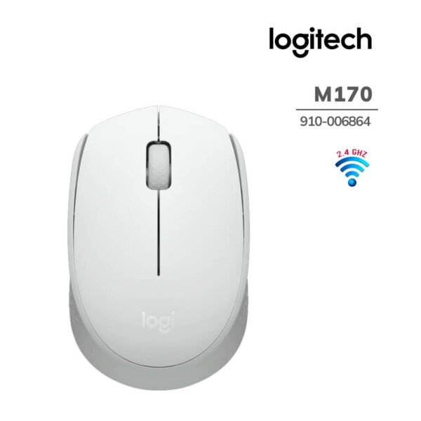 MOUSE LOGITECH M170 (910-006864) WIRELESS | WHITE