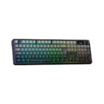 TECLADO GAMER AULA F108 PRO (F108-PRO-SP) WIRED - BT - WIRELESS | BLACK DEGRADED | SWITCH RAIN DROP | LED-RGB