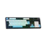 TECLADO GAMER AULA F108 PRO (F108-PRO-SP) WIRED - BT - WIRELESS | BLACK/WHITE/BLUE | SWITCH REAPER | LED-RGB