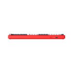 TECLADO GAMER AULA F108 PRO (F108-PRO-SP) WIRED - BT - WIRELESS | RED/WHITE/GREY | SWITCH WIND SPIRIT | LED-RGB