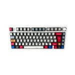 TECLADO GAMER AULA F75 (F75-SP) WIRED - WIRELESS - BT | BLANCO COMIC | SWITCH STAR VECTOR | LED-RGB
