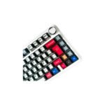 TECLADO GAMER AULA F75 (F75-SP) WIRED - WIRELESS - BT | BLANCO COMIC | SWITCH STAR VECTOR | LED-RGB