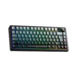 TECLADO GAMER AULA F75MAX (F75MAX-SP) WIRED - WIRELESS - BT | BLACK DEGRADED | SWITCH REAPER | LED-RGB
