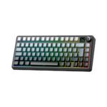 TECLADO GAMER AULA F75MAX (F75MAX-SP) WIRED - WIRELESS - BT | BLACK DEGRADED | SWITCH REAPER | LED-RGB