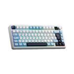 TECLADO GAMER AULA F75MAX (F75MAX-SP) WIRED - WIRELESS - BT | BLUE/WHITE/DARK PURPLE | SWITCH REAPER | LED-RGB