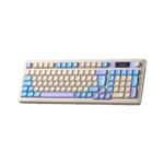 TECLADO GAMER AULA S99 PRO (S99PRO-SP) WIRED - BT - WIRELESS | LIGHT BLUE/MIL YELLOW/PURPLE