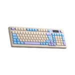 TECLADO GAMER AULA S99 PRO (S99PRO-SP) WIRED - BT - WIRELESS | LIGHT BLUE/MIL YELLOW/PURPLE
