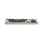 TECLADO GAMER AULA S99 PRO (S99PRO-SP) WIRED - BT - WIRELESS | LIGHT CREAM/NAVY/BROWN