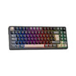TECLADO GAMER ROYAL KLUDGE RK X87 (RK X87) WIRED - WIRELESS - BT | SWITCH CREAM | PHANTOM | LED-RGB