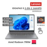 LAPTOP LENOVO IDEAPAD 5 2 EN 1 14AHP9 RYZEN 7-8845HS 16GB 512GB SSD 14 WUXGA TACTIL WINDOWS 11 ( 83DR005ULM )