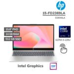 LAPTOP HP 15-FD2369LA ULTRA 5-225U 24GB 512GB SSD 15.6 FHD TOUCHSCREEN FREEDOS (D3XX4LA)