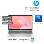 LAPTOP HP 15-FD1258LA CORE 5-120U 8GB 256GB SSD 15.6 FHD FREEDOS (DM8V2LA-ABM)
