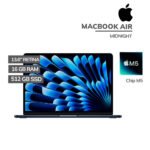 MACBOOK APPLE AIR 16GB 512GB SSD 13.6 LIQUID RETINA MIDNIGHT (MDHE4E/A)