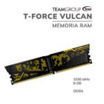 MEMORIA RAM TEAMGROUP 8GB/3200MHZ DDR4 T-FORCE VULCAN (TLTYD48G3200HC16C01) TUF GAMING ALLIANCE