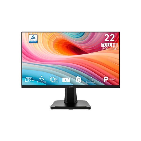 MONITOR MSI PRO MP225 E12VL 22" (3PE0) FHD VA 120HZ 1MS